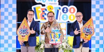 Bank Mandiri Resmi Buka Livin’ Fest 2025 di Dome Universitas Diponegoro