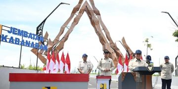 Presiden Prabowo Subianto resmikan Jembatan Kabanaran di Kabupaten Bantul, Provinsi Daerah Istimewa Yogyakarta (Dok Instagram Sekretariat Kebinet