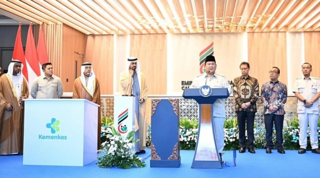 Peresmian RS KEI, rumah sakit tercanggih di Jawa Tengah (Jateng) (instagram @sekretariat.kabinet)