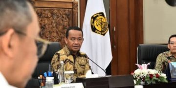 Menteri ESDM Bahlil Lahadalia saat bicara soa polemik bandara IMIP Morowali (instagram @bahlillahadalia)
