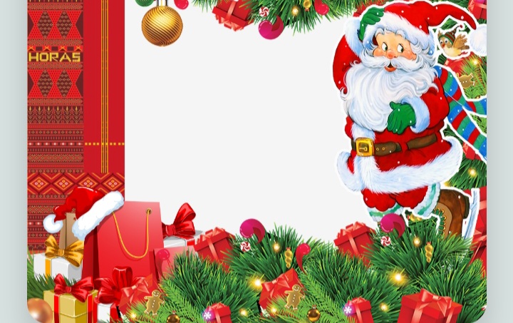 Salah satu twibbon Natal 2025 (twibbonize.com)