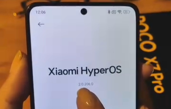 Sistem HyperOS 3 pada Xiaomi lawas (Instagram @013_importados)