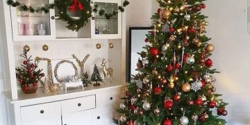 Natal 2025 identik dengan pohon Natal (Instagram @nailaersyaa)