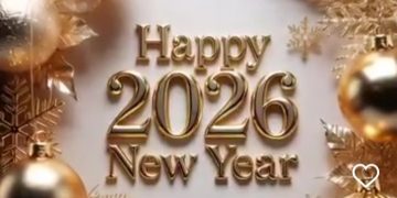 Caption selamat Tahun Baru 2026 dalam bahasa Inggris (Instagram @invitationandgreeting)