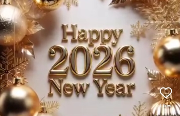 Caption selamat Tahun Baru 2026 dalam bahasa Inggris (Instagram @invitationandgreeting)