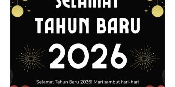 Ucapan Tahun Baru 2026 untuk bos (Instagram @flowers_design25)