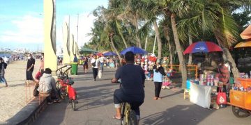 Sebanyak 176.990 ribu orang memadati kawasan Ancol, Jakarta Utara pada momen libur Nataru (Dok Suaranusantara)