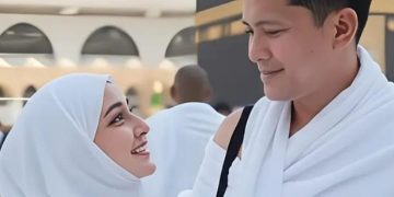 Bupati Aceh Selatan, Mirwan MS saat umrah di tengah warganya yang dilanda bencana banjir Sumatera (Instagram @korannusantara.id)