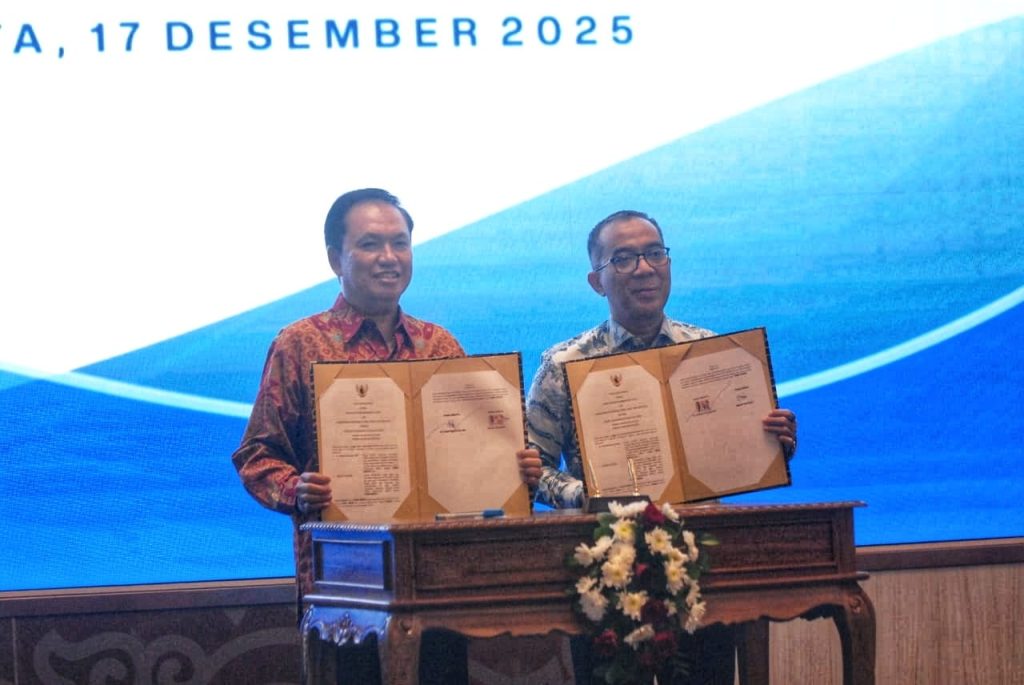 KPPU luncurkan Buku Teks Hukum Persaingan Usaha yang berlangsung di Jakarta, Rabu 17 Desember 2025 (suaranusantara.com)