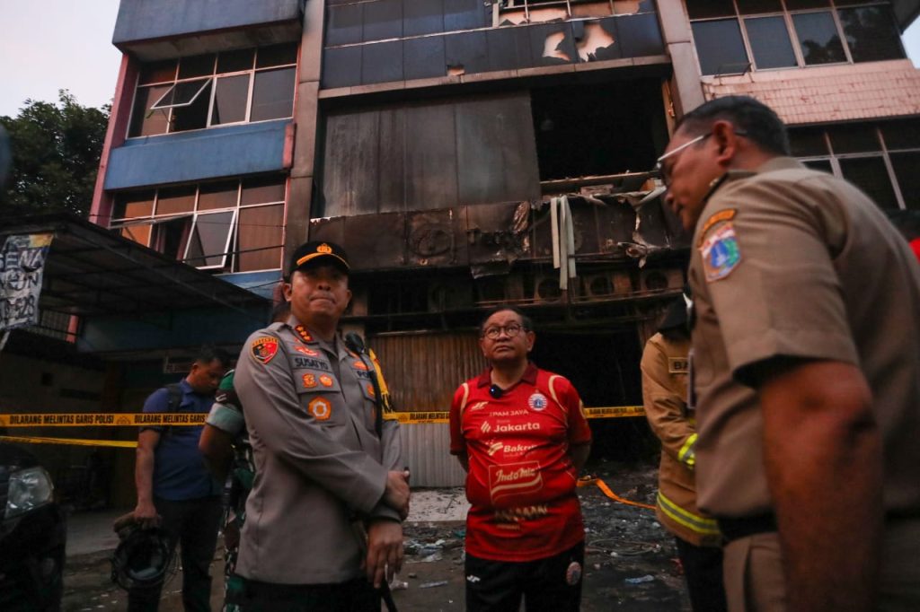 Gubernur DKI Jakarta, Pramono Anung, menyampaikan belasungkawa mendalam atas kebakaran di Jakarta Pusat (Dok Pemprov DKI)