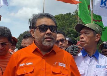 Presiden Buruh sekaligus Ketua KSPI, Said Iqbal dilantik jadi Penasihat Khusus Presiden Senin sore 8 Juni 2026 (Dok Suaranusantara.com)