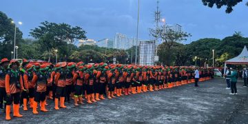 DLH DKI Jakarta turunkan ribuan personel untuk tangani sampah usai Tahun Baru 2026 (Dok DLH DKI)