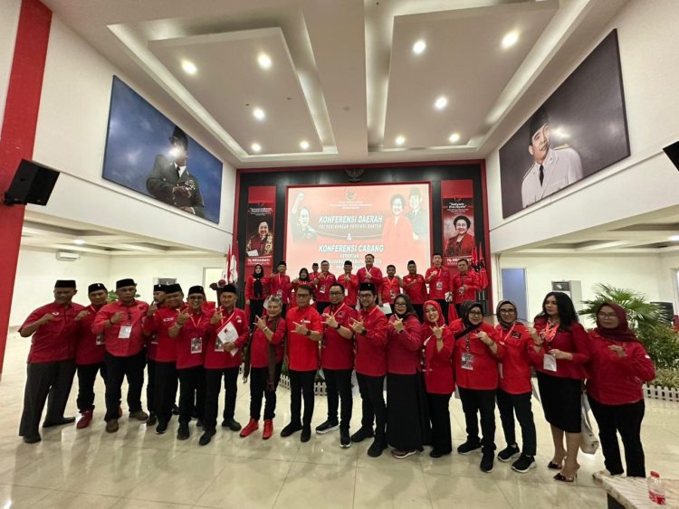 Ade Sumardi dan Marinus Gea Kembali Nahkodai PDIP Banten, Wanto Jadi Sekretaris