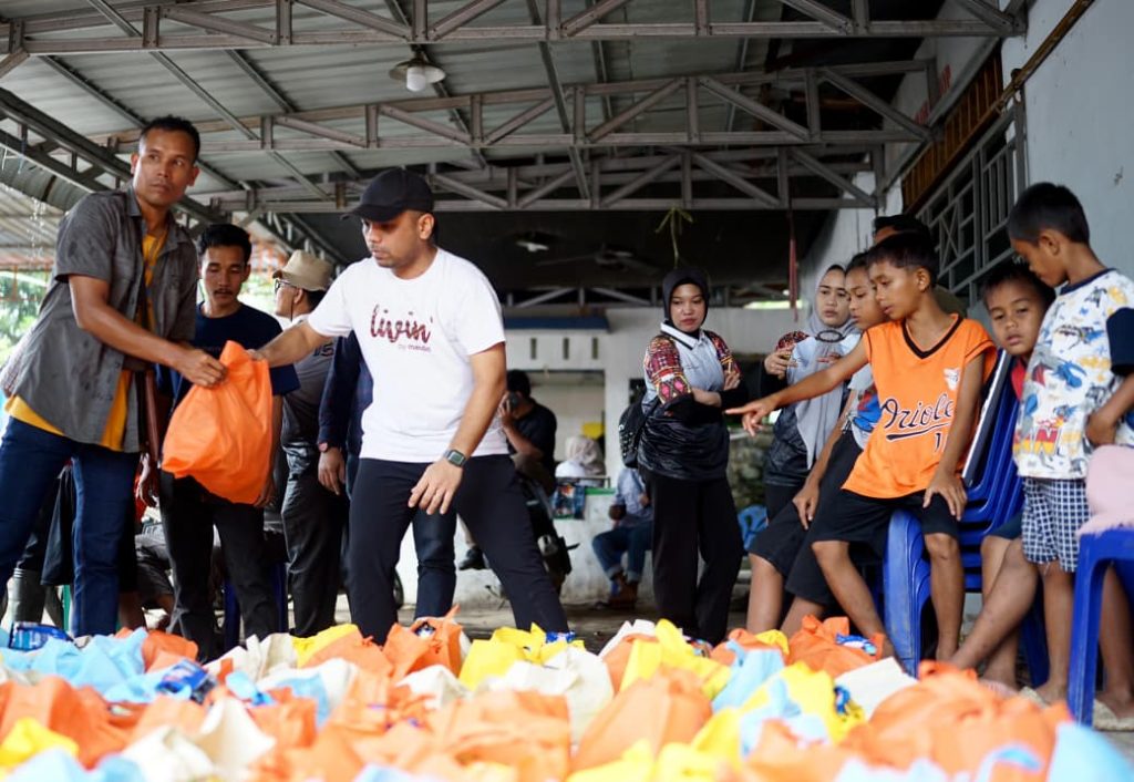 Bank Mandiri Kembali Salurkan Bantuan Bencana di Tiga Titik Sumatera Utara