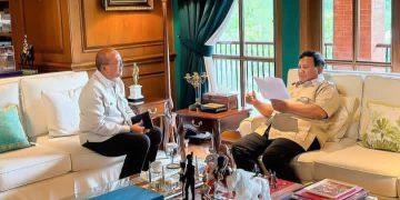 Rosan Roeslani bertemu Presiden RI Prabowo Subianto pada Minggu sore 4 Januari 2026 (Instagram @rosanroeslani)