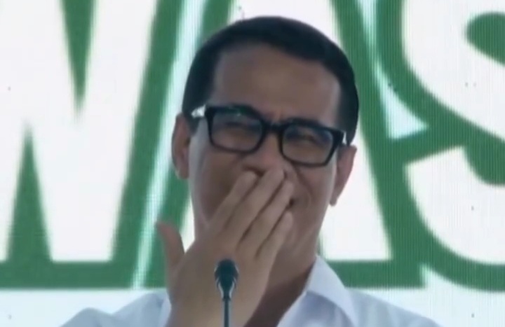 Mentan Amran Sulaiman keseleo lidah sapa KDM tapi salah sebut nama jadi Ridwan Kamil (Instagram @karawang.terkinii)