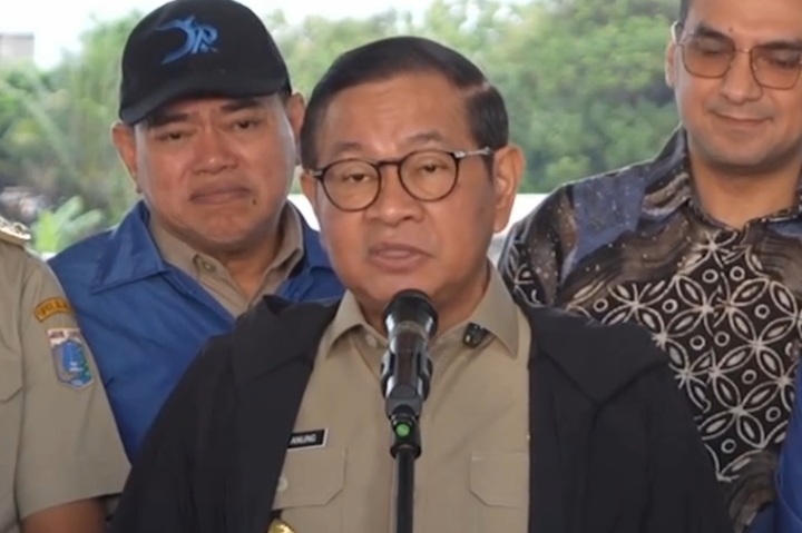Gubernur DKI Jakarta Pramono Anung bicara soal penanganan banjir di Ibu Kota (Instagram @pramonoanungw)