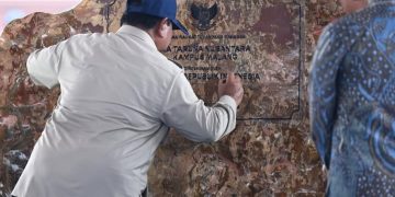 Presiden RI Prabowo Subianto di peresmian Sekolah Taruna Nusantara, Malang, Jawa Timur (Instagram @sekretariat.kabinet)