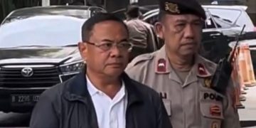 Bupati Pati Sudewo tiba di Gedung Merah Putih KPK jalani pemeriksaan terkait dugaan kasus jual beli jabatan, Selasa 20 Januari 2026 (Instagram @sarjanahukumindonesia)