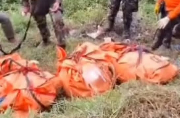 Tim SAR berhasil temukan seluruh jenazah korban pesawat ATR 42 500 (Instagram @terkinidoit)