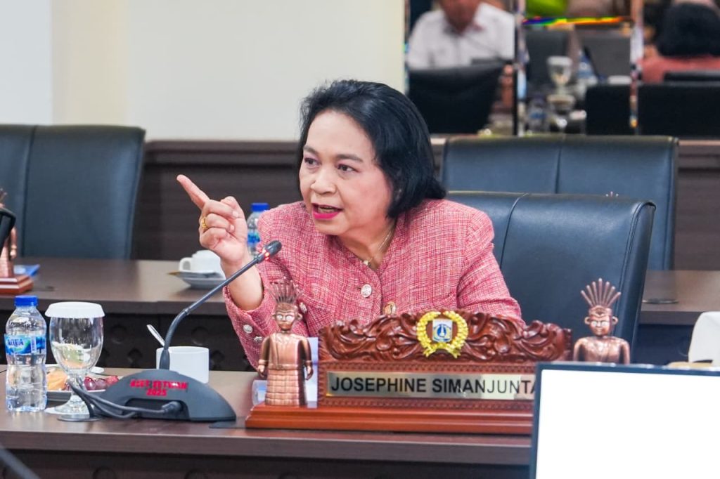 Anggota Komisi C DPRD DKI Jakarta, Josephine Simanjuntak soal Pasar Sunan Gigi (Dok Fraksi PSI DPRD DKI Jakarta)