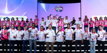 JLM Jakarta Livin' bu Mandiri (JLM) umumkan skuad Proliga Woman Volley Ball (dok suaranusantara.com)