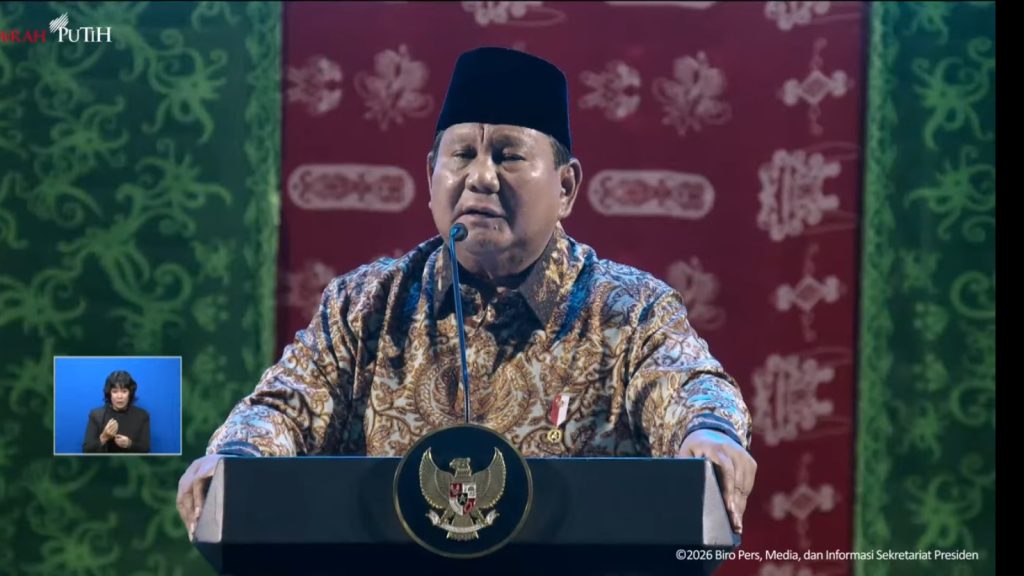 Presiden Prabowo Subianto nyatakan dukung Pramono Anung jadi Gubernur DKI Jakarta (Dok YouTube Sekretariat Presiden)