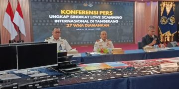 Direktorat Jenderal Imigrasi mengamankan 27 Warga Negara Asing (WNA) dalam sindikat jaringan love scamming (suaranusantara.com)