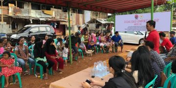 Anggota MPR RI Marinus Gea menggelar kegiatan Sosialisasi Empat Pilar MPR RI di Cisoka, Kabupaten Tangerang, pada Selasa, 16 Desember 2025.