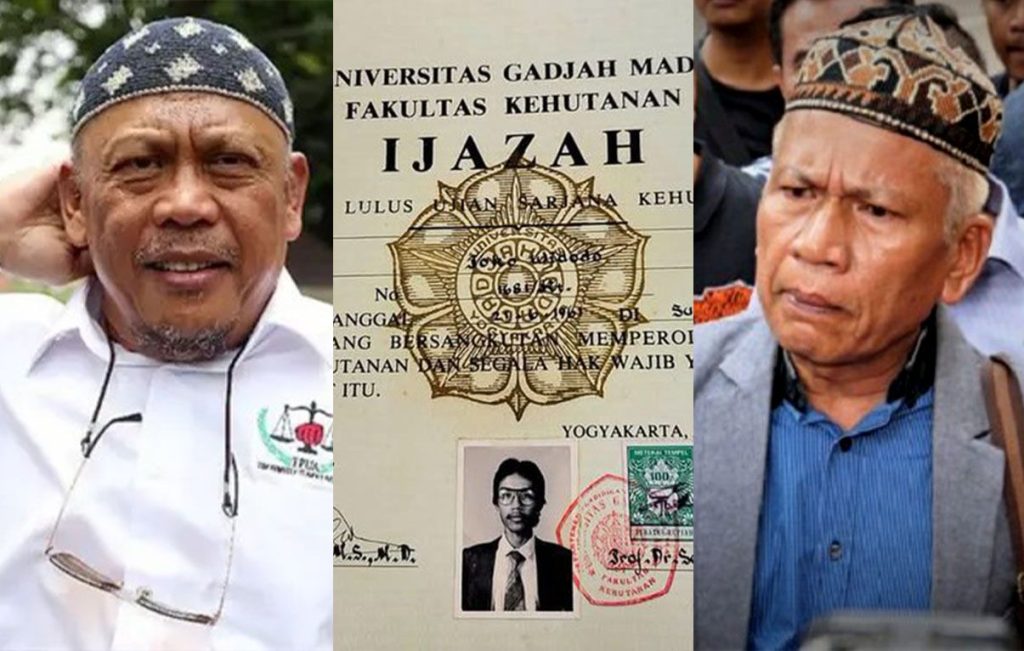 Eggi Sudjana (kiri) dan Damai Hari Lubis.