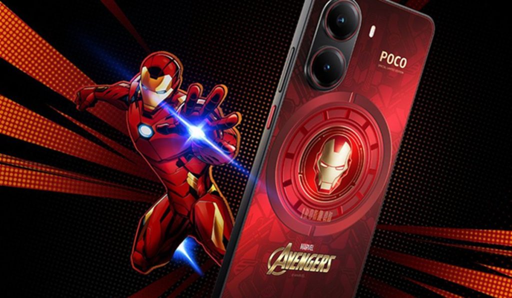 poco x8 pro iron man