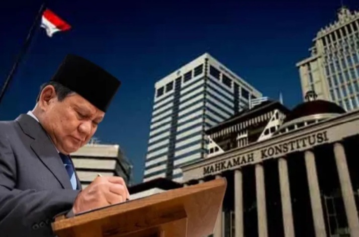 Keppres Adies Kadir jadi Hakim MK telah diteken oleh Presiden RI Prabowo Subianto (Instagram @mositidakpercaya)