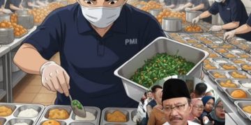 Ilustrasi MBG untuk lansia (Instagram @ini_surabaya)