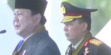 Presiden RI Prabowo Subianto dan Kapolri Jenderal Pol Listyo Sigit bertemu pada Rabu 4 Februari 2026 (Instagram @catchvox)
