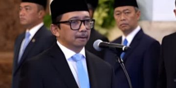 Presiden RI Prabowo Subianto lantik Juda Agung sebagai Wamenkeu, Kamis sore 5 Februari 2026 (Instagram @officialnewstv)