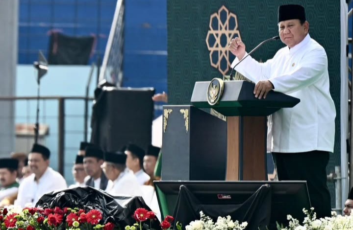Presiden RI Prabowo Subianto ungkap Indonesia dikasih lahan di Mekkah oleh pemerintah Arab Saudi (Instagram @sekretariat.kabinet)