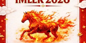 Kuda Api lambang Imlek 2026 (Instagram @dreamstour_jakarta)