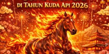Imlek 2026 dilambangkan shio Kuda Api (Instagram @spri_bnn_ri)