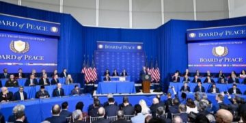 Rapat perdana BoP Indonesia turut serta. Indonesia Wakil Komandan ISF Gaza (Instagram @kemensetneg.ri)