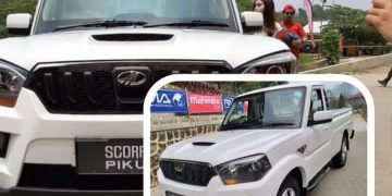 Mobil pickup dari India yang bertujuan untuk mendukup operasional Koperasi Desa/Kelurahan Merah Putih (KDMP) (Instagram @folk.trending)