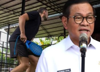 Gubernur DKI Jakarta Pramono Anung akan tertibkan jam operasional lapangan padel (Instagram @news.nusantaratv)