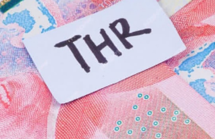 Ilustrasi THR Lebaran 2026 untuk karyawan (Instagram @pringsewu.berwarna)