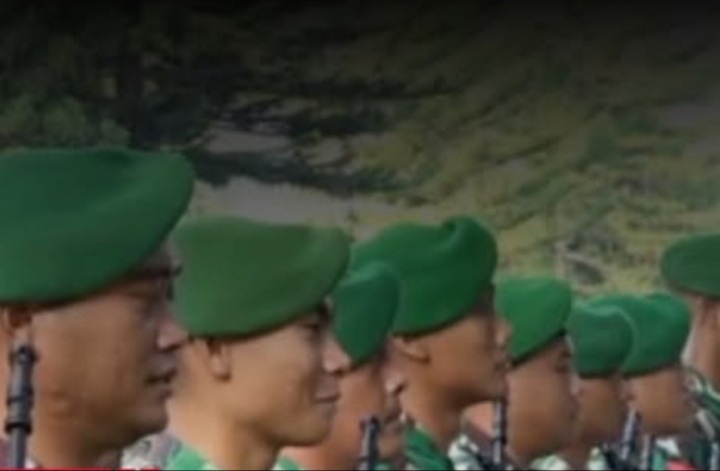 Ilustrasi 8000 pasukan prajurit TNI siap dikirimkan ke Gaza (Instagram @azka_shafar)