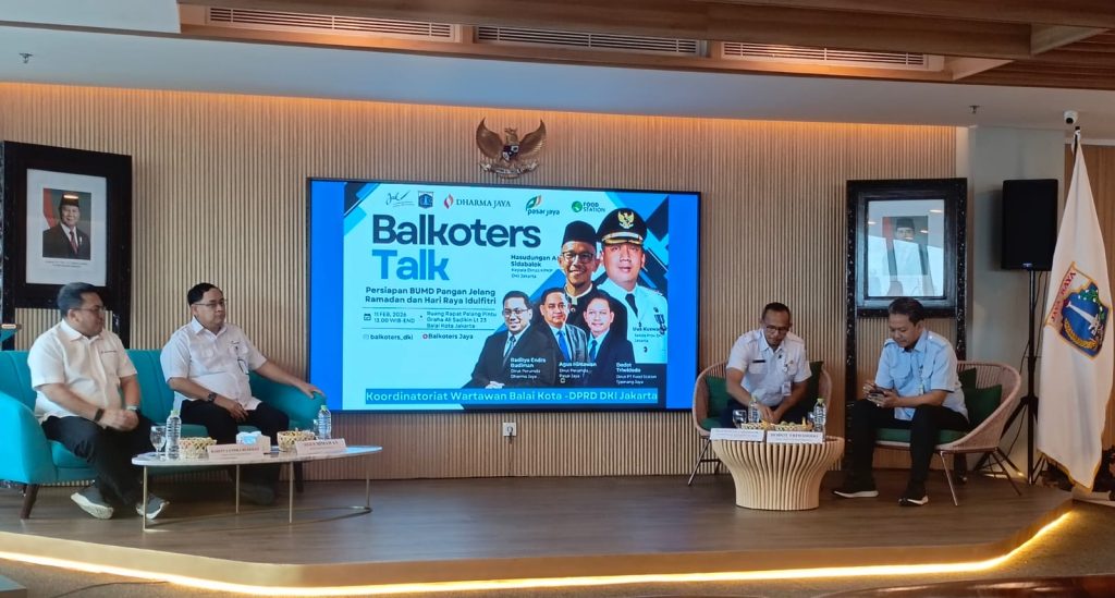 Diskusi Balkoters Talk terkait Persiapan BUMD Pangan Menjelang Ramadan dan Idulfitri (Dok: Mayzka)