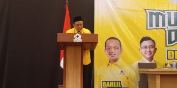 Agus Khotibul Umam memimpin DPD Golkar Kabupaten Pandeglang periode 2025-2030.(Def/SuaraNusantara)