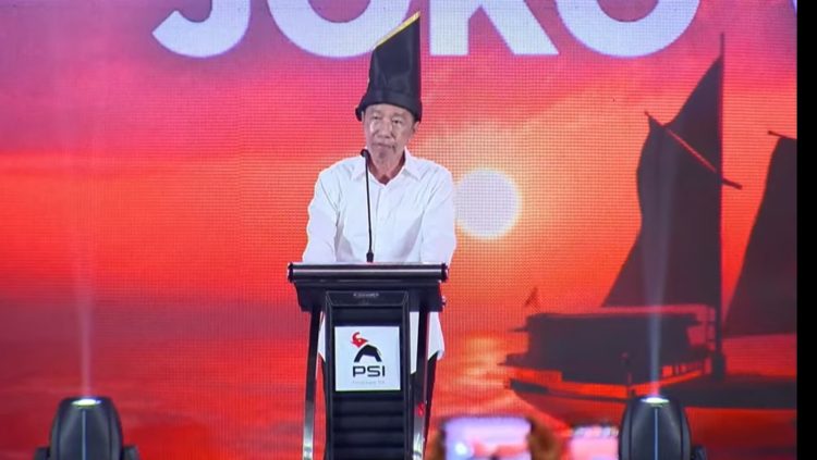 Presiden ke-7 RI, Joko Widodo (Jokowi) di rakernas PSI (Dok Youtube PSI)