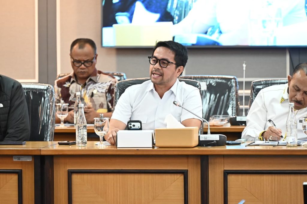 Anggota DPR RI Marinus Gea (Dok Suaranusantara/Ilwan Nehe)