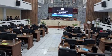 DPRD Kabupaten Lebak menggelar rapat paripurna laporan hasil Reses.(Def/SuaraNusantara)