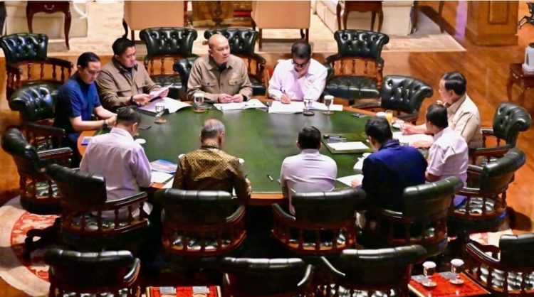 Presiden Prabowo Subianto panggil sejumlah menteri ke hambalang hari ini (Dok Presiden RI)