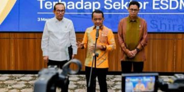 Ketum Partai Golkar, Bahlil Lahadalia usai bertemu dengan Presiden RI Prabowo Subianto di Istana Kepresidenan, Jakarta, Selasa 3 Maret 2026 (Instagram @bahlillahadalia)